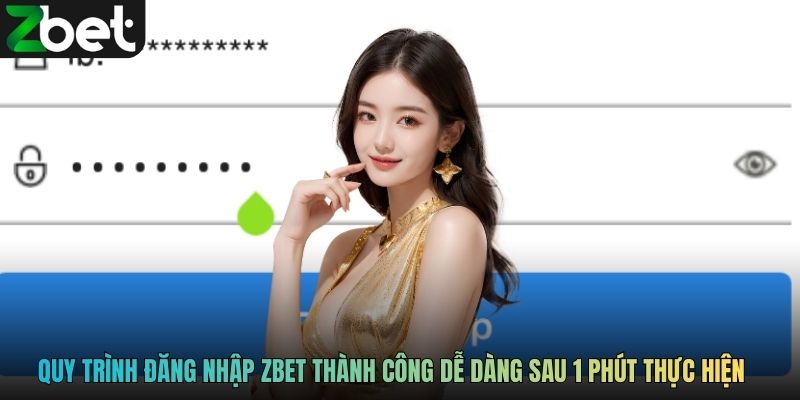 Quy trình đăng nhập ZBET thành công dễ dàng sau 1 phút thực hiện